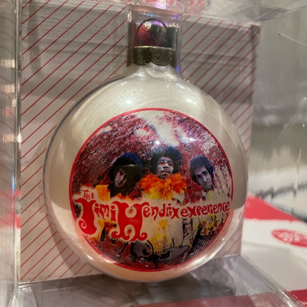 The Jimi Hendrix experience Christmas tree ornaments lot of 6